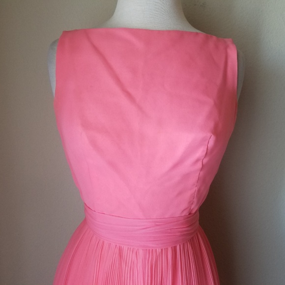 Miss Elliette Vintage Pink Cocktail Dress Earrings - Picture 4 of 8